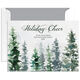 Winter Trees Flat Holiday Cards Image 3 of 4